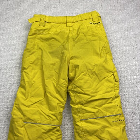 Columbia Bugaboo Ski Pants Youth Sz M (10-12) Yellow Insulated Winter Read* - Picture 16 of 16